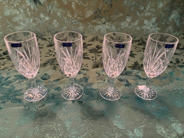 Marquis by Waterford Brookside Iced Beverage Glasses Set Of 4 New, In Box Marquis by Waterford Brookside Iced Beverage Glasses Set Of 4 New, In Box