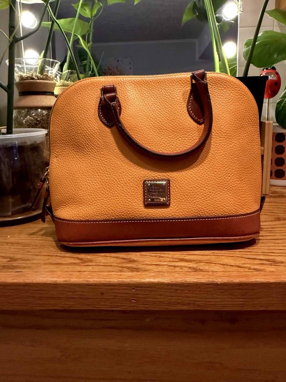DOONEY & BOURKE REAL LEATHER sunburst bag DOONEY & BOURKE REAL LEATHER sunburst bag