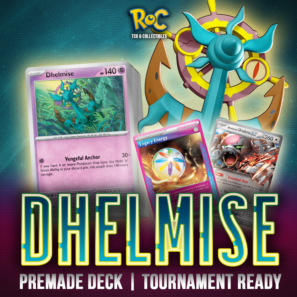 Dhelmise Hide 'n' Sneak Premade Deck Tournament Ready - Pokemon TCG