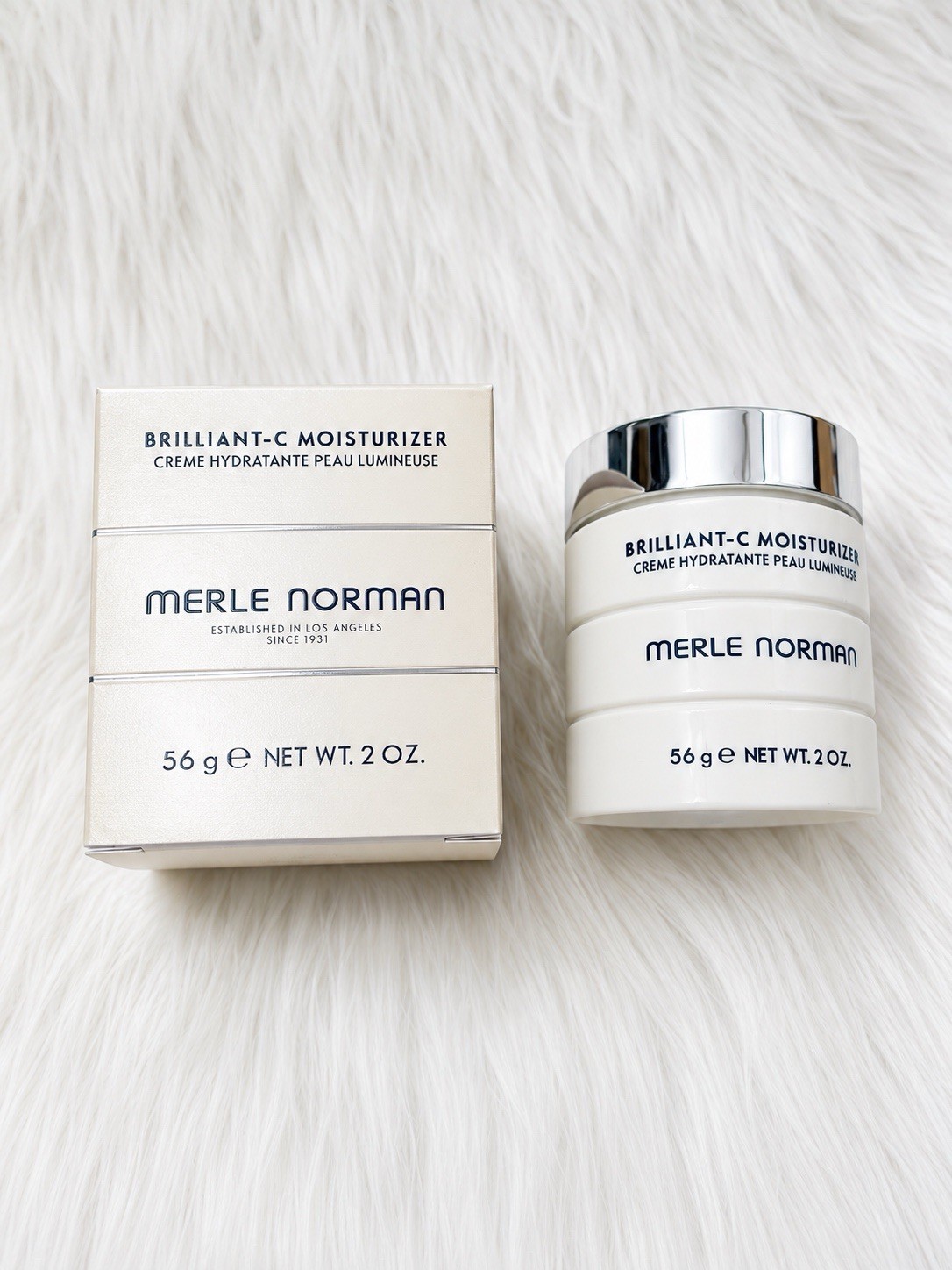 Merle Norman BRILLIANT-C MOISTURIZER 2 oz NEW In Box & Fresh, Fast Shipping