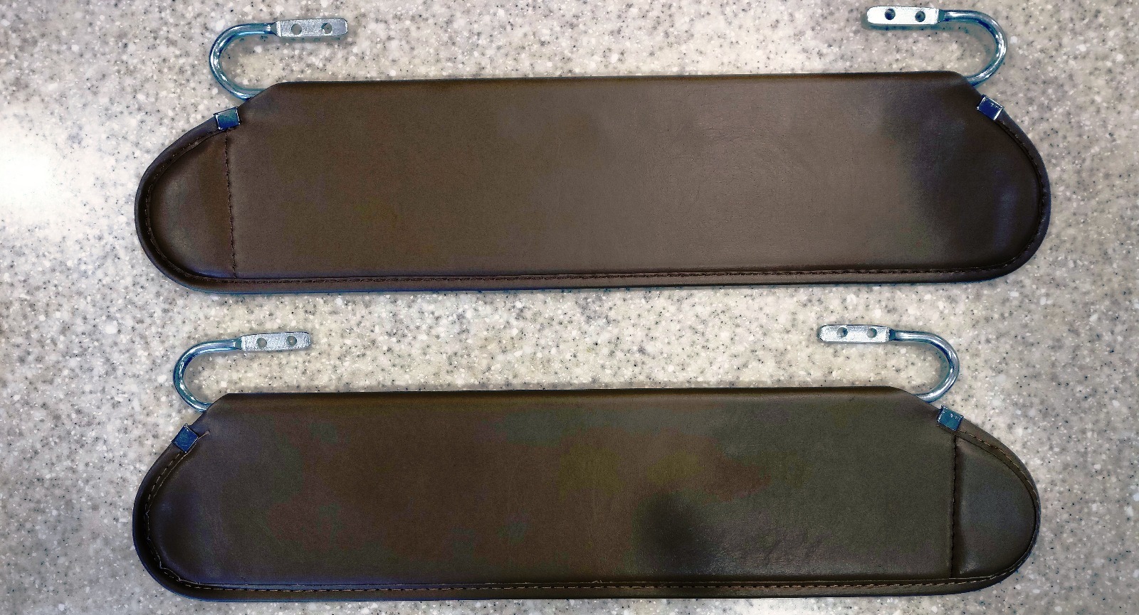 PAIR HUMVEE HMMWV HUMMER M998 M1038 M1123 SUN SHADE VISOR KIT - BLACK