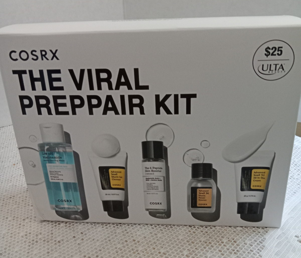 COSRX The Viral Preppair Kit Contains 5 Travel Size Products Exp. 08/2026 NEW
