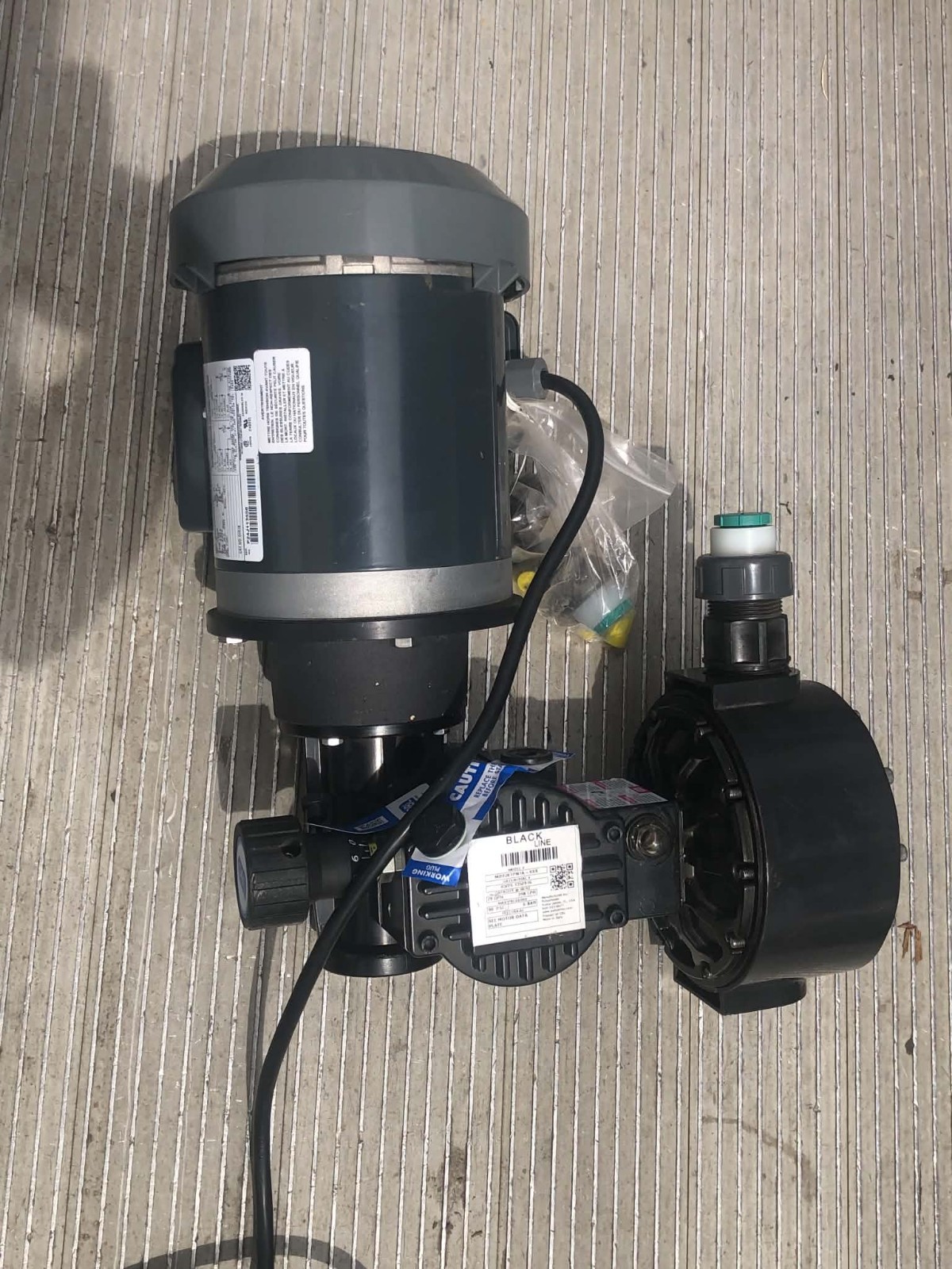 Marathon 5KC42GN0018 Black Line Mechanical Diaphragm Metering Pump (R26) Marathon 5KC42GN0018 Black Line Mechanical Diaphragm Metering Pump (R26)