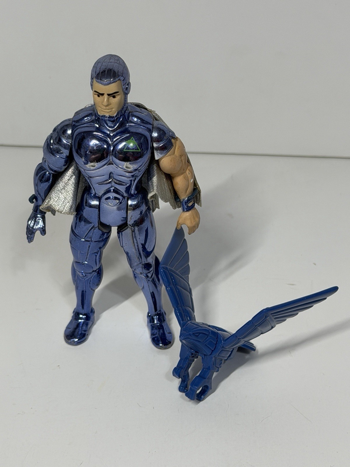 1986 Kenner Silverhawks Steel Will  Complete w/ Stronghold Telepix