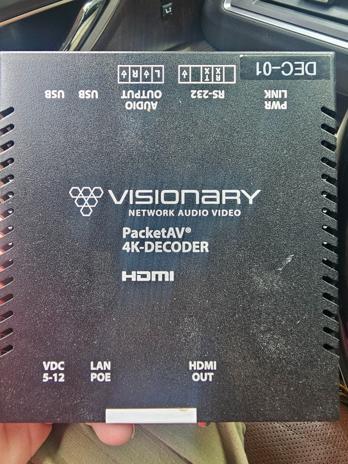 visionary network audio video packet av 4k-decoder hdm1 D5100 visionary network audio video packet av 4k-decoder hdm1 D5100