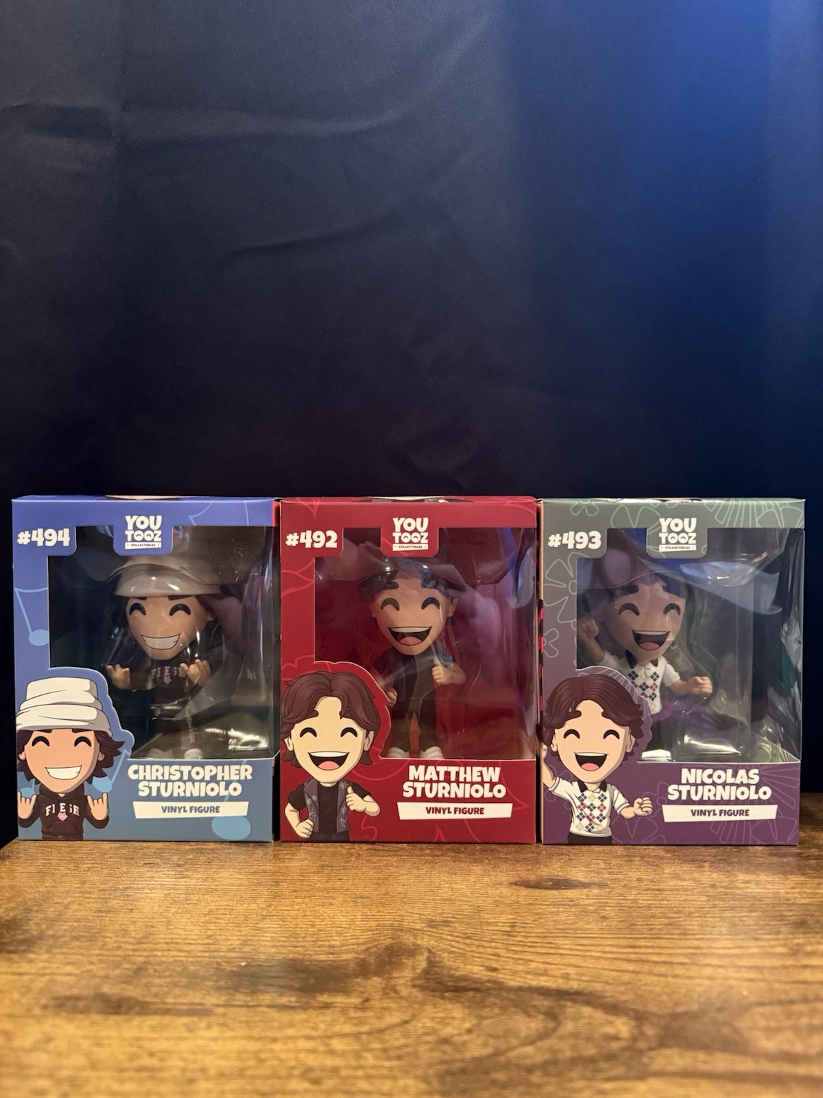 Youtooz Limited Edition Sturniolo Triplets Collection With Protectors Youtooz Limited Edition Sturniolo Triplets Collection With Protectors