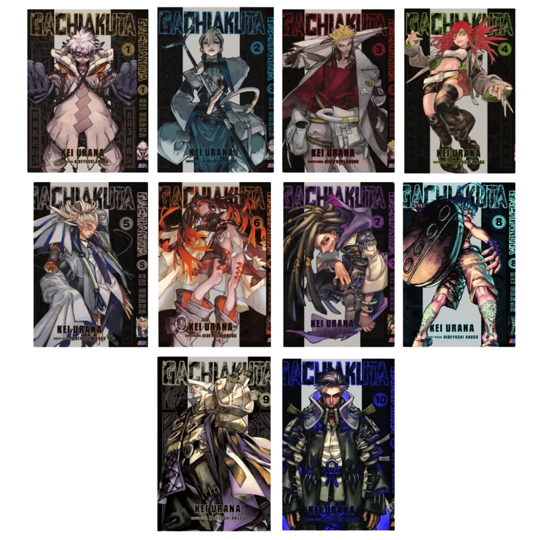 Manga Gachiakuta Vol. 1-11 Full Set English Version Comic Books by Kei Urana