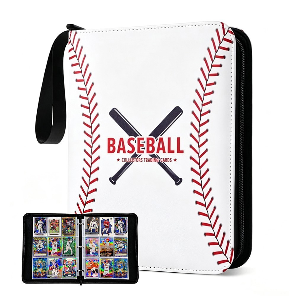900 Pocket Trading Card Holder with Sleeves Baseball Card Binder High quality 900 Pocket Trading Card Holder with Sleeves Baseball Card Binder High quality