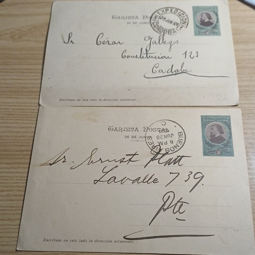 Republic Argentina Lot 21 Postcards & Airograms 1915 Used Republic Argentina Lot 21 Postcards & Airograms 1915 Used