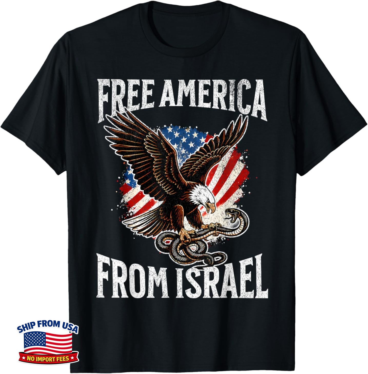 Free America from Israel T-Shirt