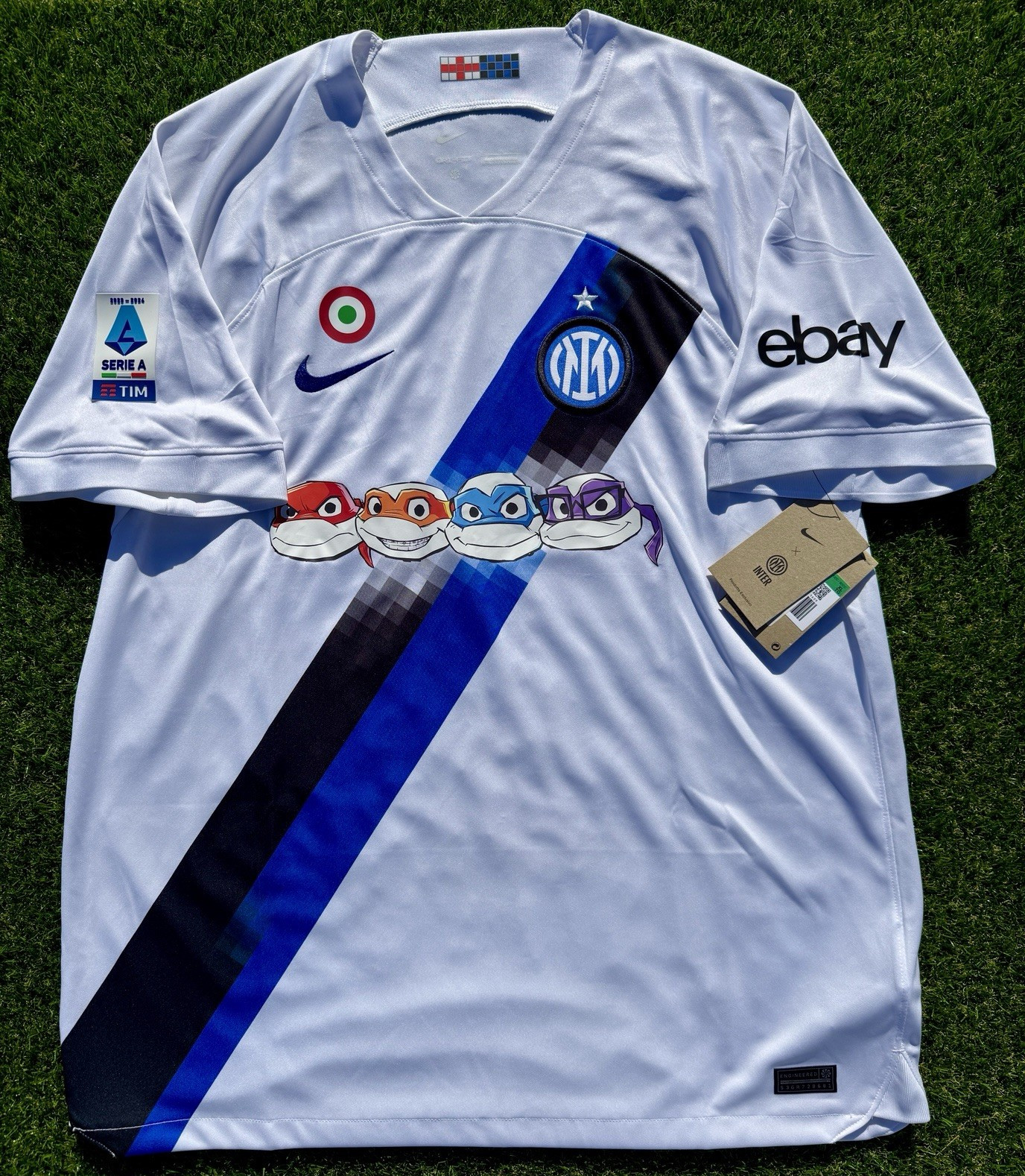 Nike Inter Milan Away Jersey 2023-24 Ninja Turtles Serie A Size XL BNWT Nike Inter Milan Away Jersey 2023-24 Ninja Turtles Serie A Size XL BNWT