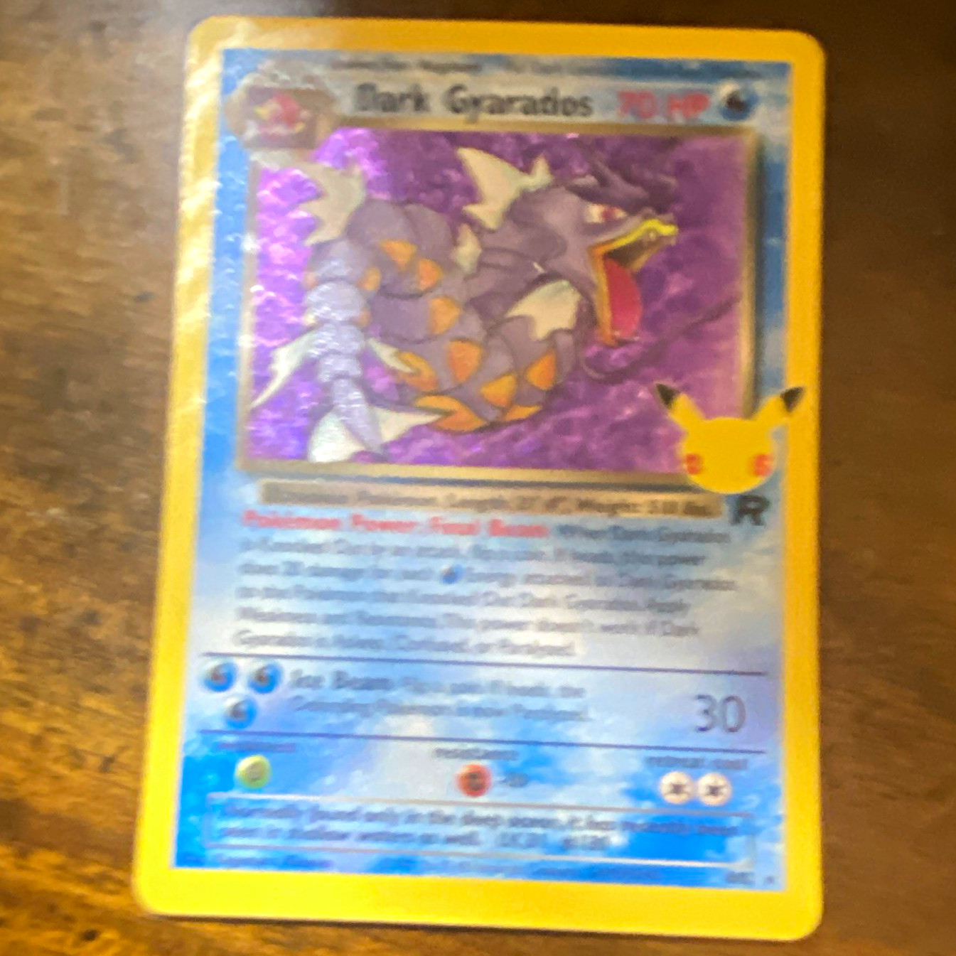 Pokemon TCG Dark Gyarados 8/82 Team Rocket Holo Rare Unlimited EN