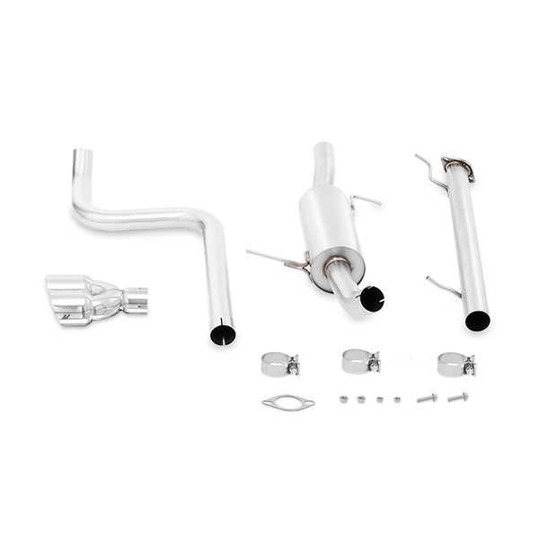 Mishimoto MMEXH-FIST-14P Cat-Back Exhaust Fits Ford Fiesta ST 2014+ Silver