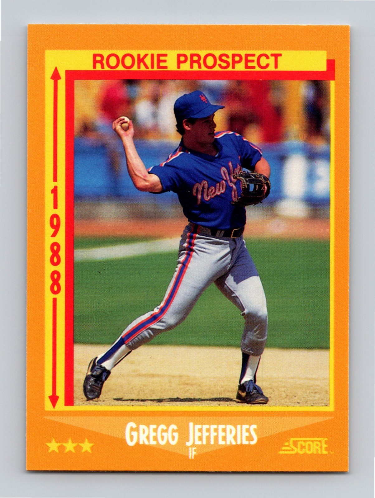 Gregg Jefferies 1988 Score Rookie #645 RC RP - Bulk Quantity
