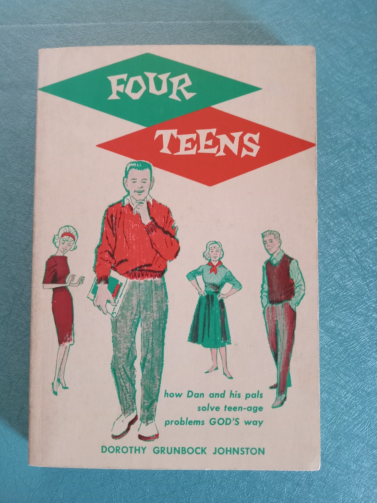 Vintage 1962 Four Teens Paperback Vintage 1962 Four Teens Paperback