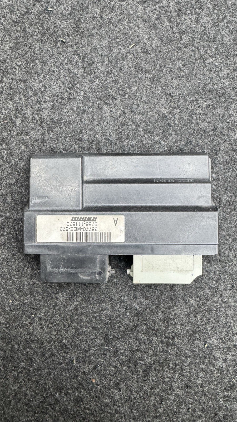 03-04, 2003-2004 Honda CBR600RR ECU COMPUTER CONTROLLER UNIT BLACK BOX ECM CDI