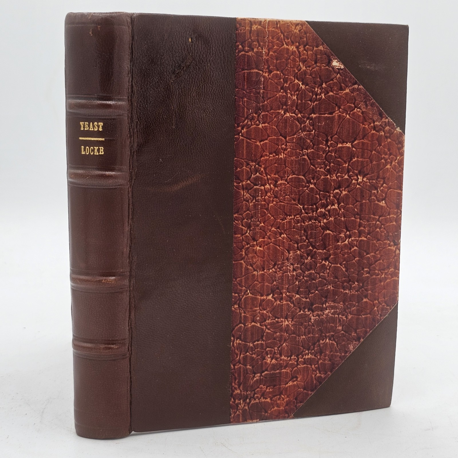 Yeast Charles Kingsley 1851 Tauchnitz Half-Leather