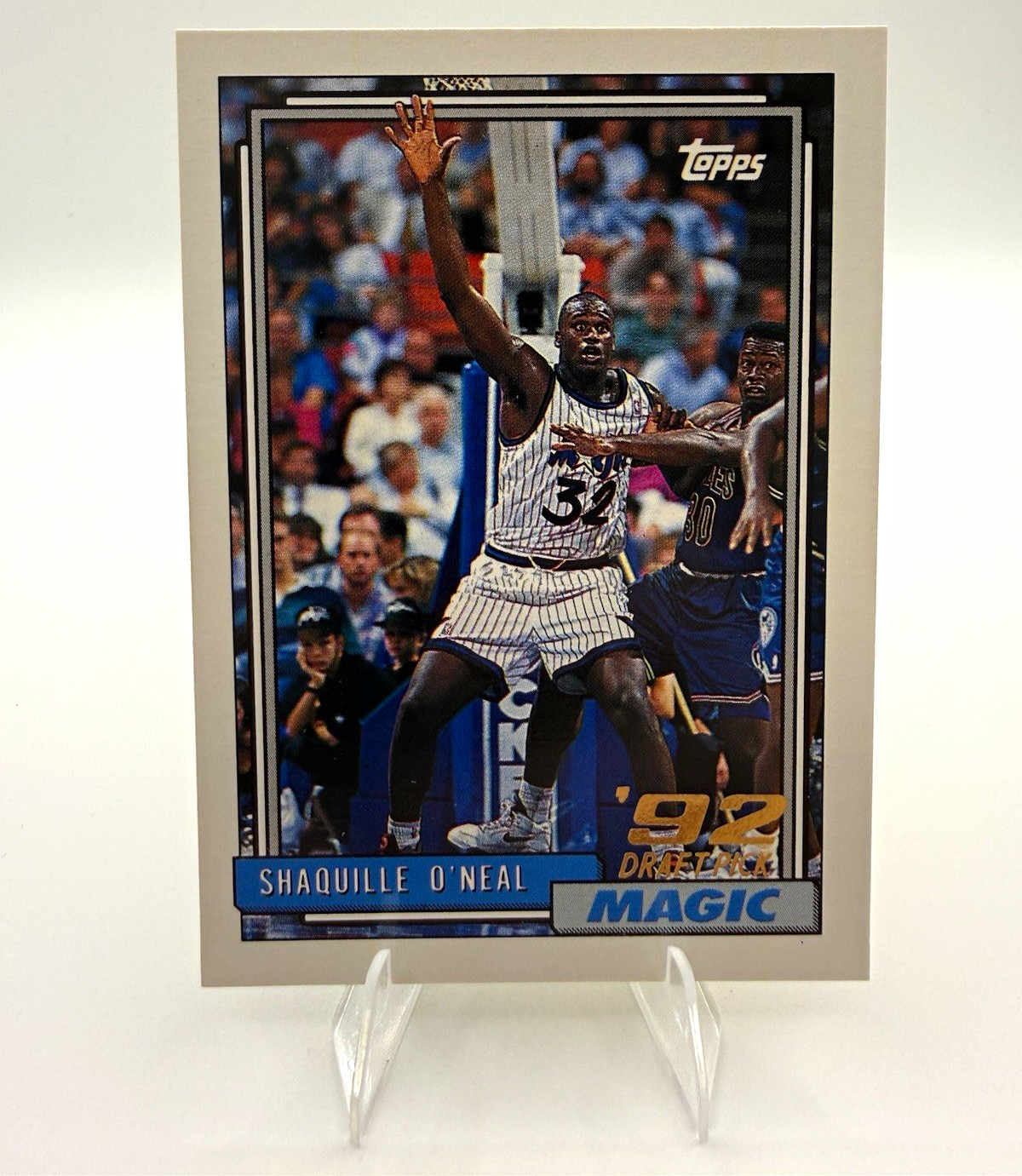 Topps 1992-93 Shaquille O\'Neal Orlando Magic Rookie #362 Topps 1992-93 Shaquille O\'Neal Orlando Magic Rookie #362