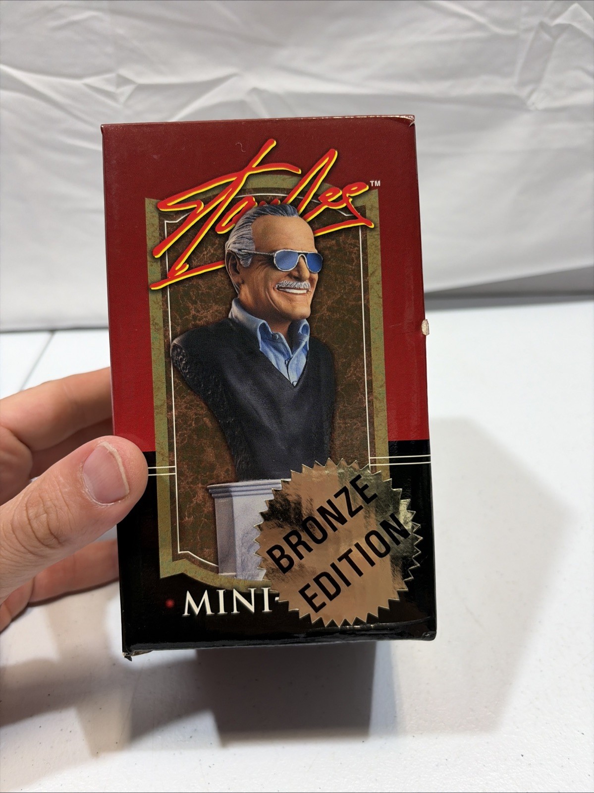 Stan Lee Mini-Bust - RARE BRONZE LIMITED EDITION of 500 [Bowen Designs] NEW