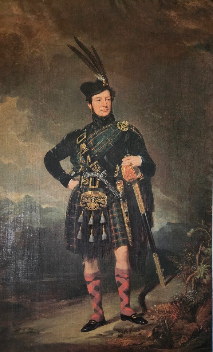 Stephen Selby Print - LT. COL. JAMES MORAY By Robert McInnes (1801-86)