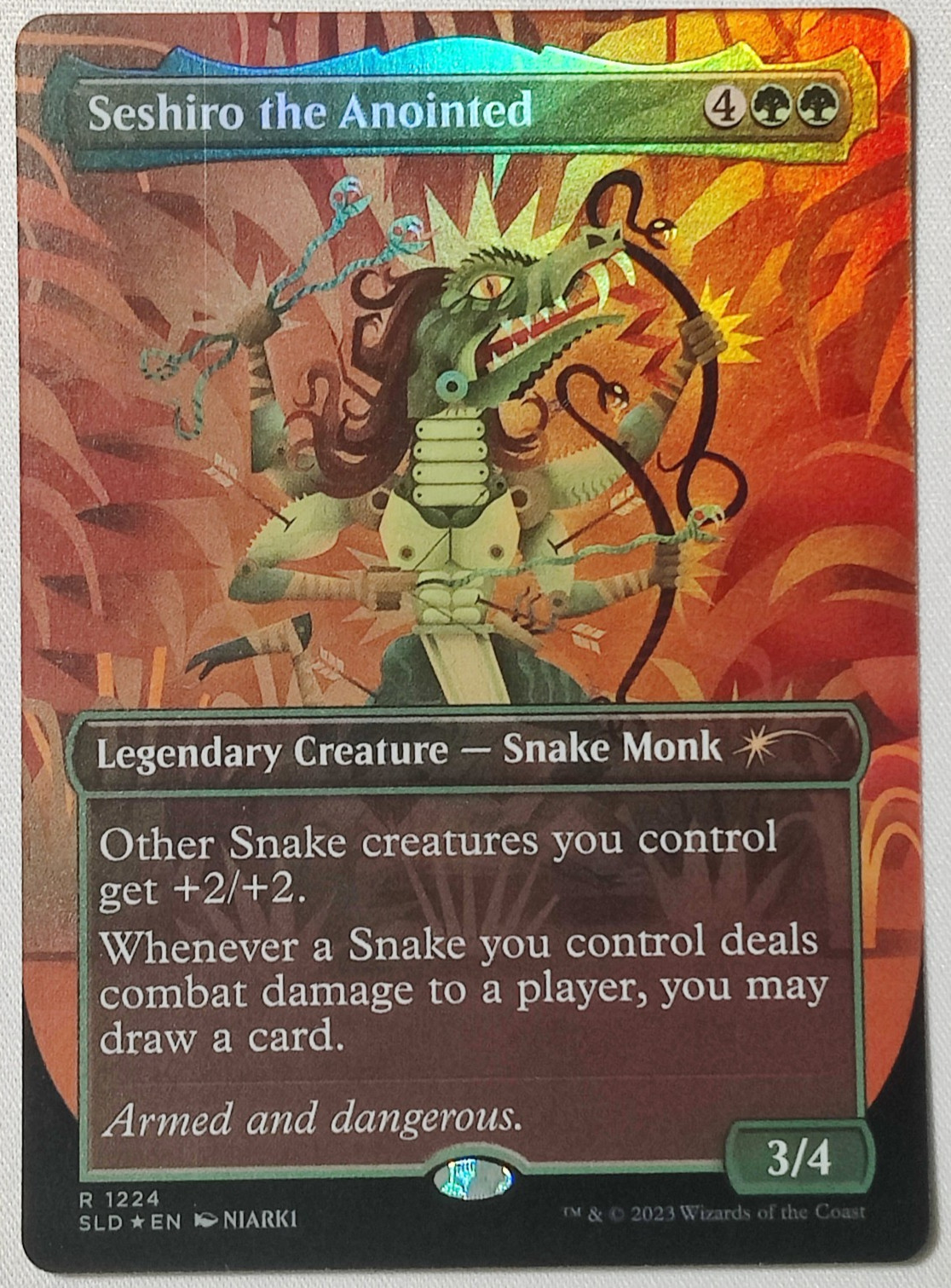 MTG Secret Lair Seshiro the Anointed #1224 -SLD Ssssssnakesssss [UPick Foil/Reg]