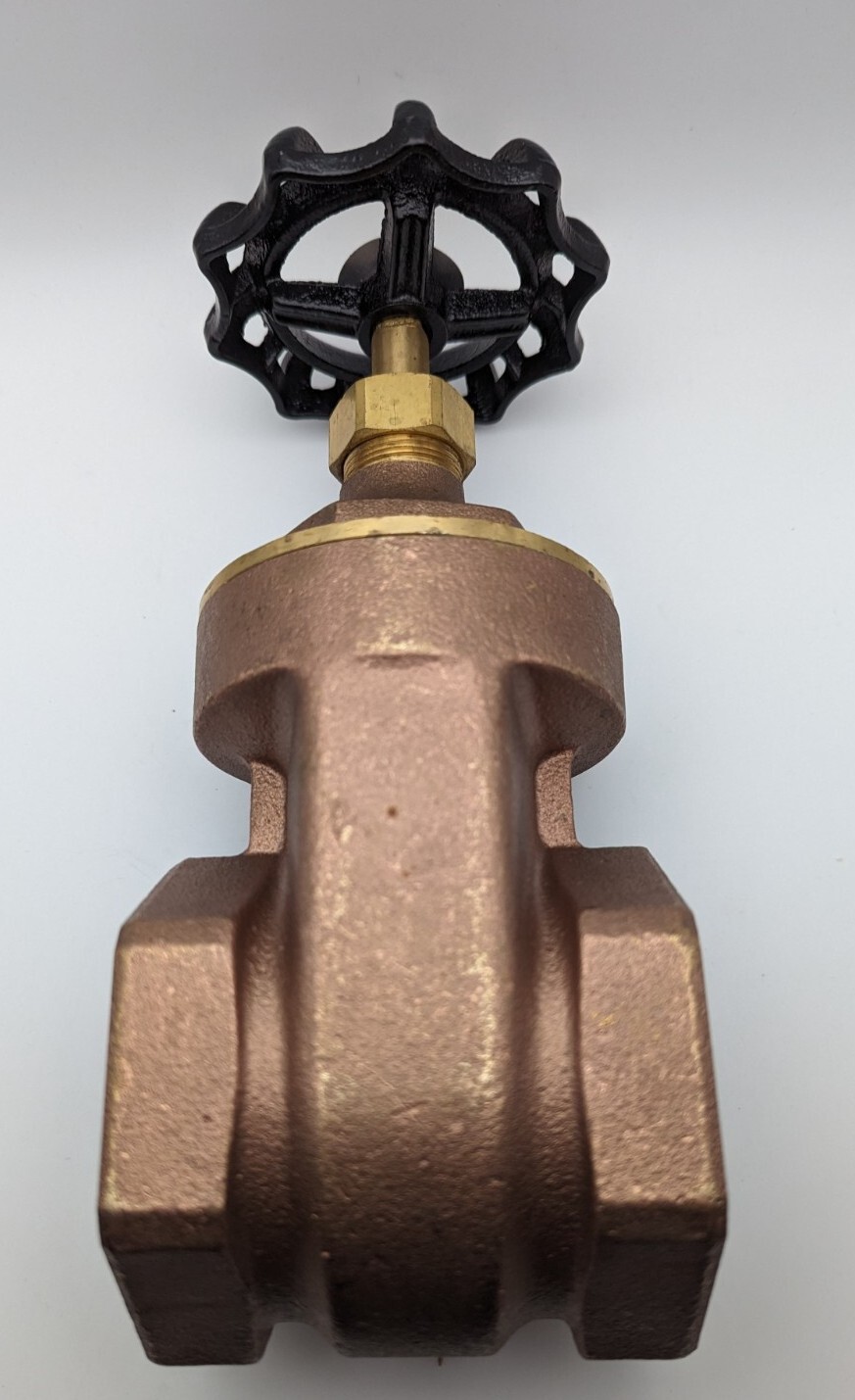 EVERFLOW 207T212 200 WOG BRASS GATE VALVE 2-1/2\ EVERFLOW 207T212 200 WOG BRASS GATE VALVE 2-1/2\