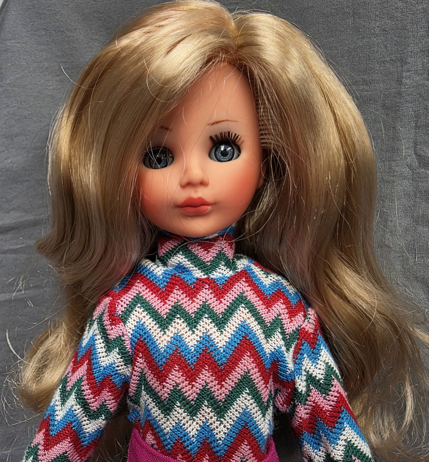 Vtg 1965 Italocremona CORINNE Model Doll Original Outfit & Boots ITALY Read