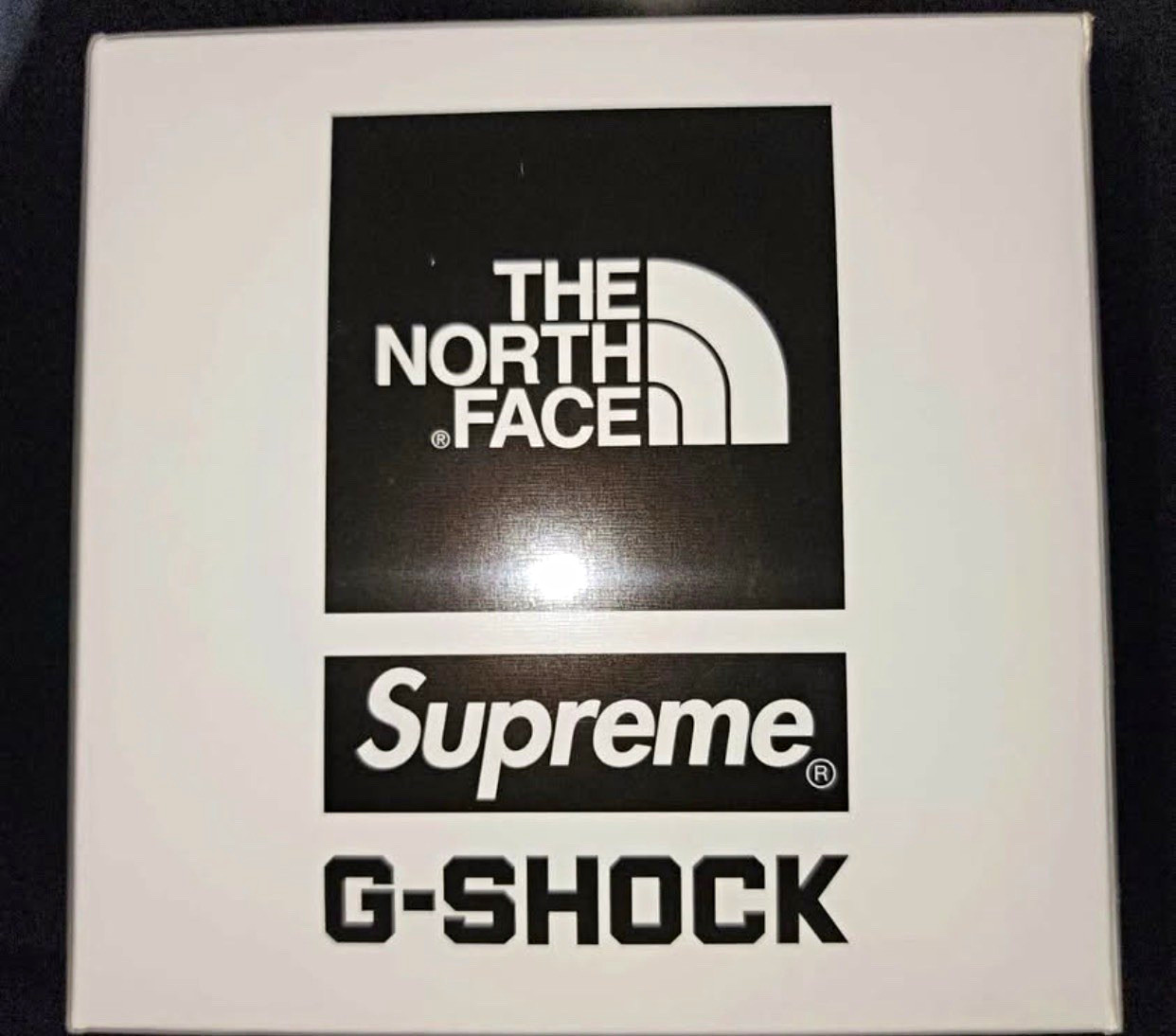 Casio G-SHOCK Supreme x The North Face White Digital Quartz 200m Box/Papers