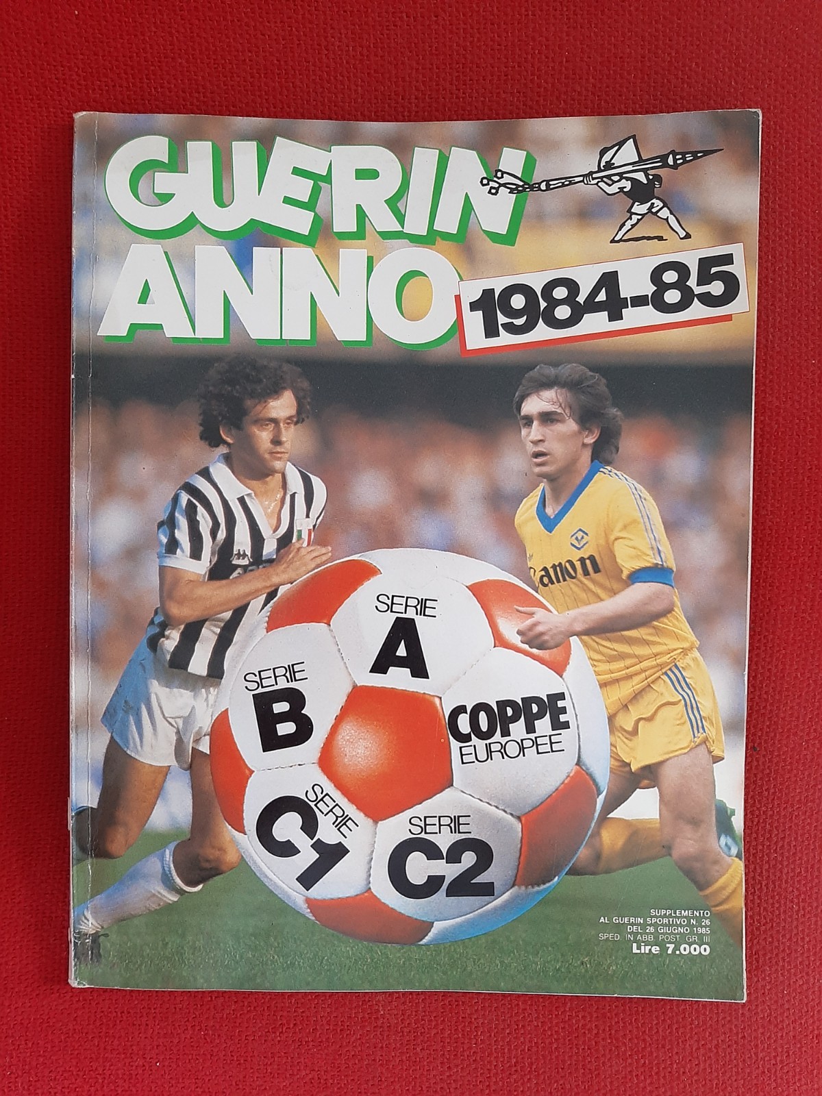 Guerin Sportivo 1984/85 European Cup Juventus Milan Inter Platini Maradona 