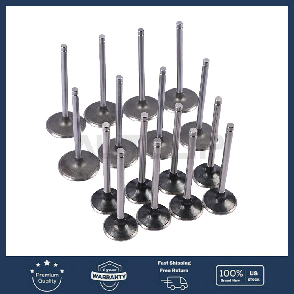Engine Valve intake & exhaust valve set Fits GM LS V8 2005-2009 4.8 5.3 6.0