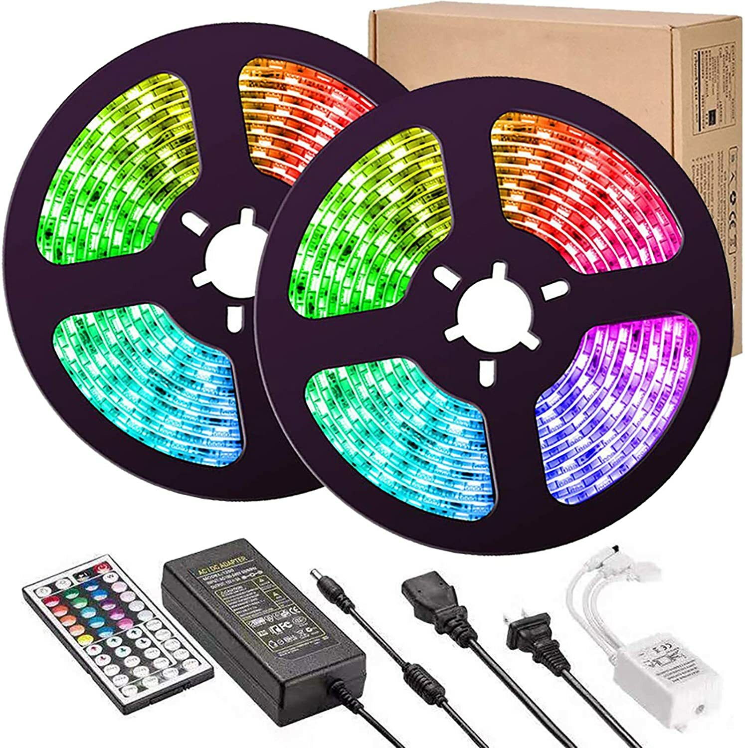 LED Strip Lights, 32.8 feet 10M(5Mx2) LED Lights 5050 LED Tape Lights, Flexible LED Strip Lights, 32.8 feet 10M(5Mx2) LED Lights 5050 LED Tape Lights, Flexible