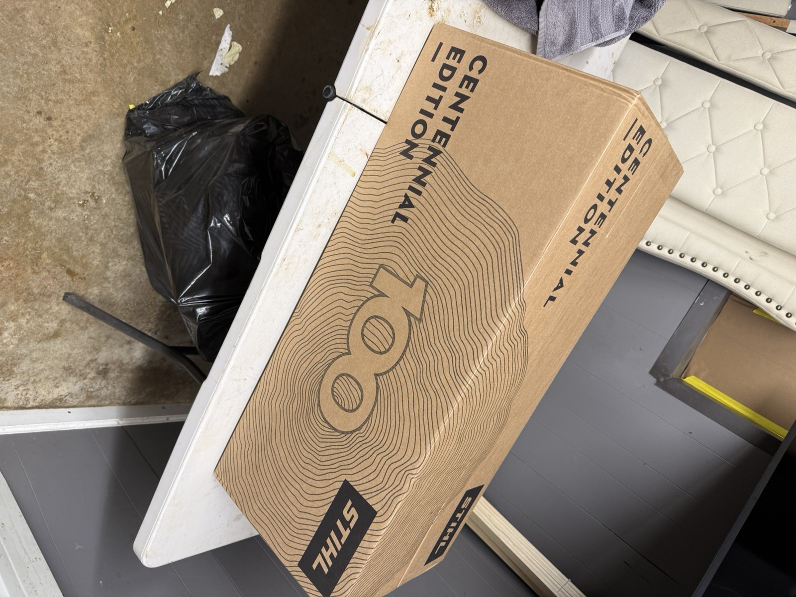 New In Box STIHL MS-500i Centennial Edition 100th Anniversary Black Chainsaw New In Box STIHL MS-500i Centennial Edition 100th Anniversary Black Chainsaw