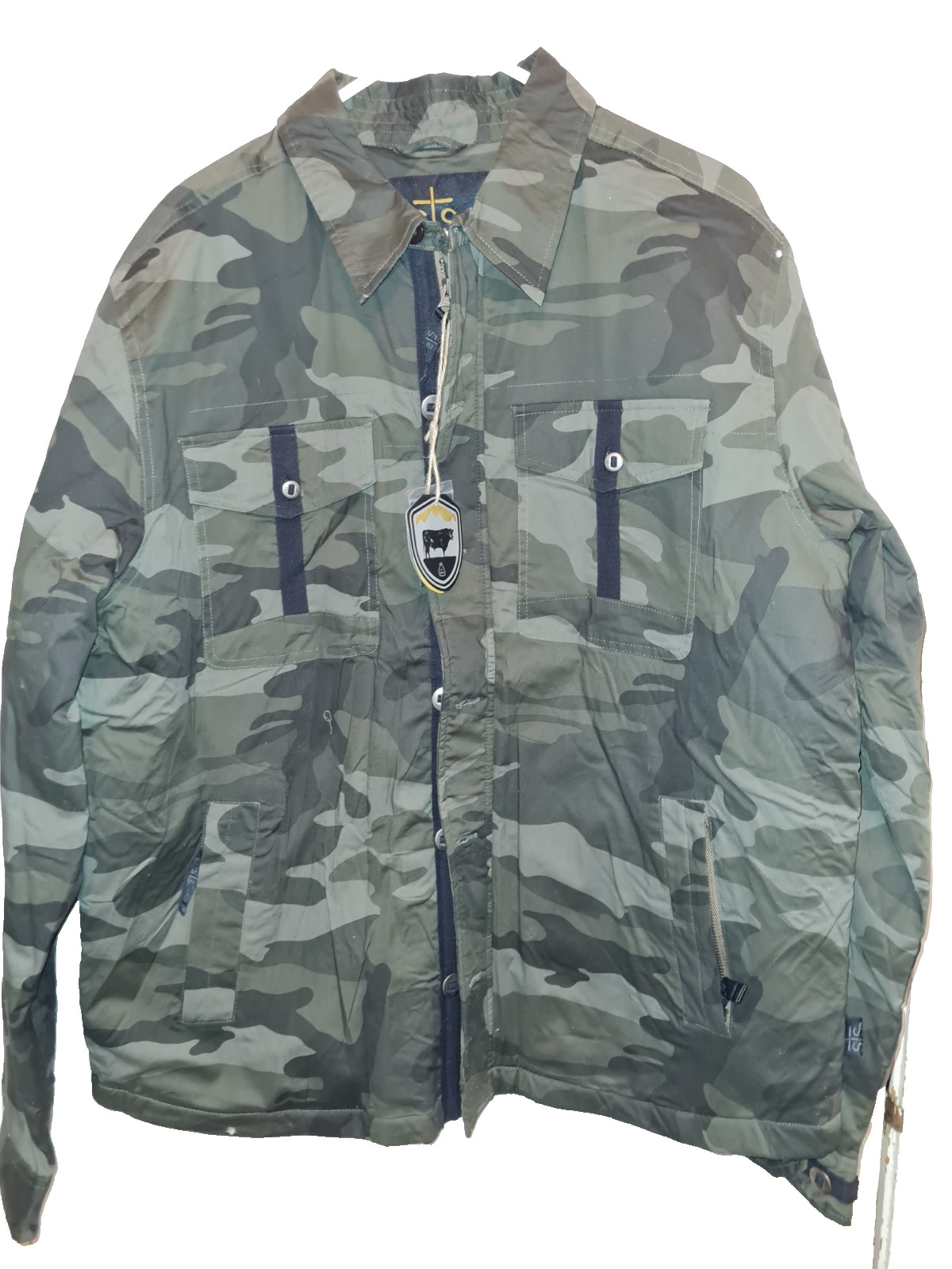 STS Ranchwear Sergent Camo Jacket XXL Embellished Barn Coat NWT STS Ranchwear Sergent Camo Jacket XXL Embellished Barn Coat NWT