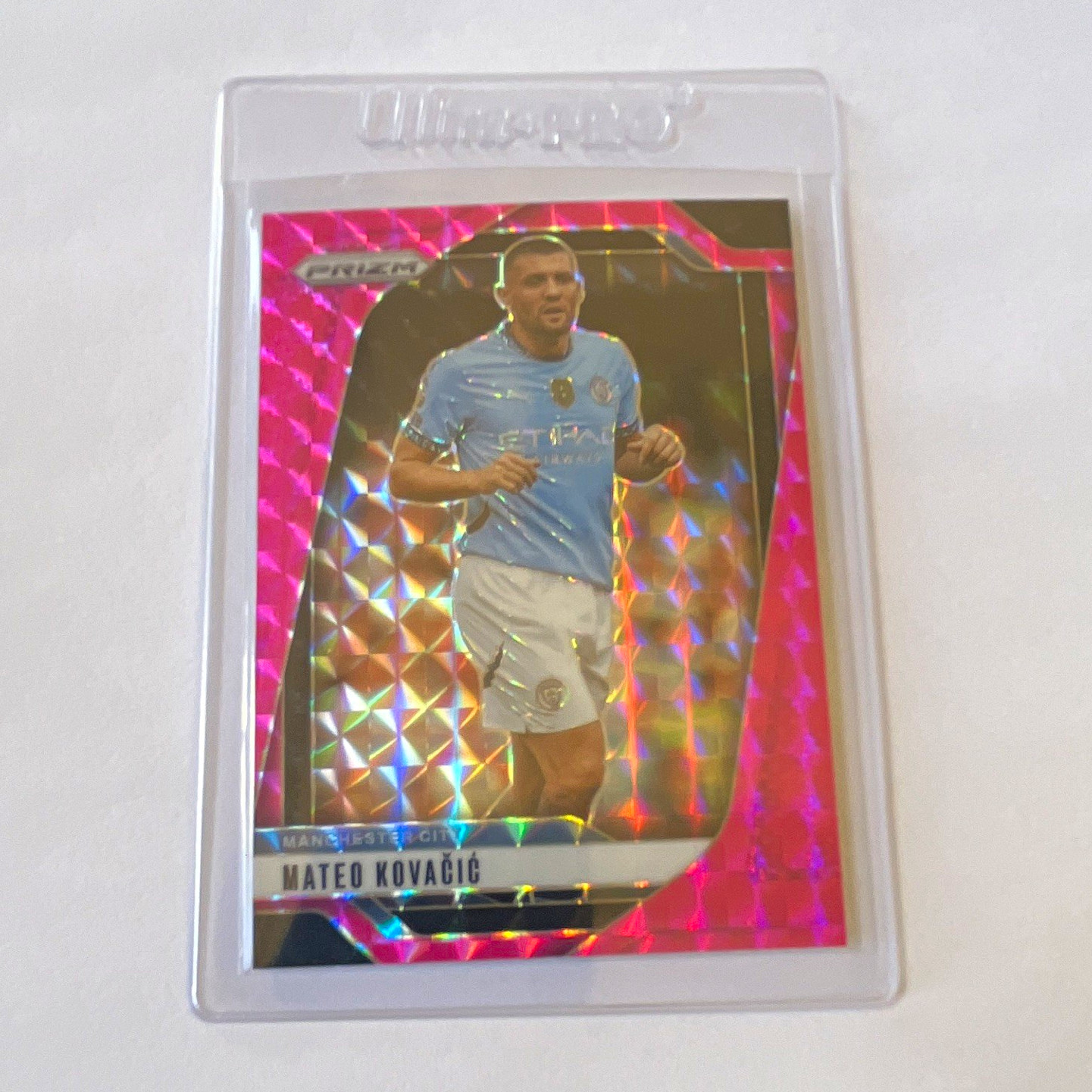 Panini 2024-25 Prizm Premier League Mateo Kovačić Man City #13 Pink Prizm