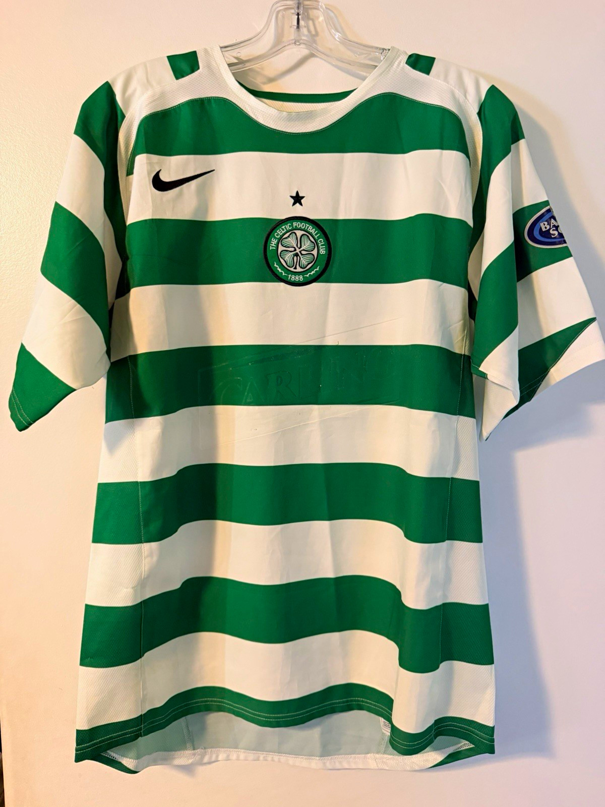 2005-06 Celtic Home Jersey, Size M, #16 Roy Keane, Nike 2005-06 Celtic Home Jersey, Size M, #16 Roy Keane, Nike