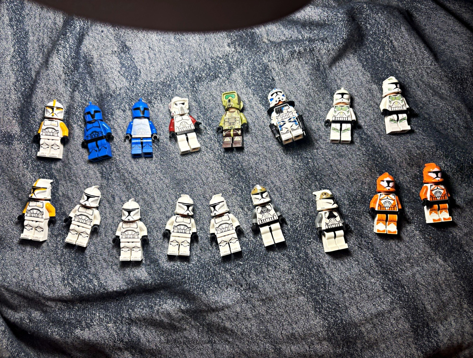 LEGO Star Wars clones lot of 17 in great condition