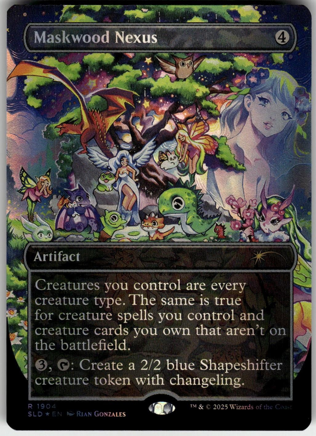 Maskwood Nexus (Double Rainbow Foil) 1904 - Magic: The Gathering SLD - NM