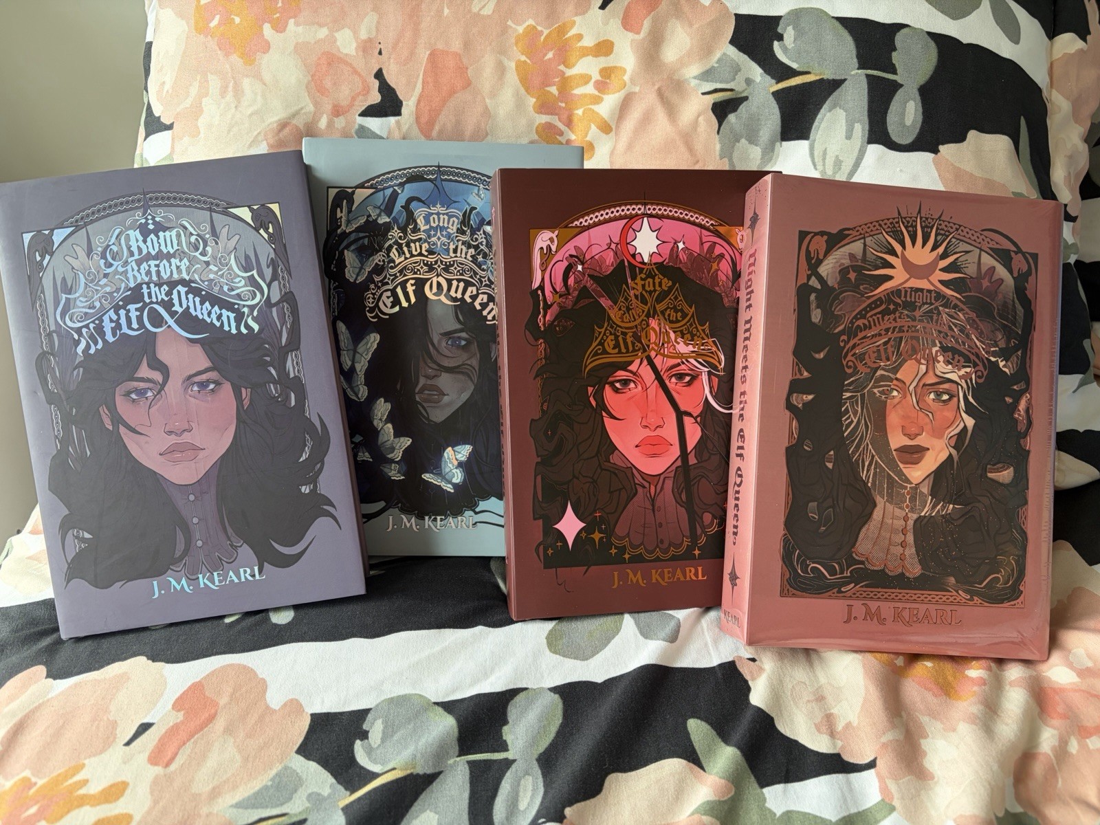 SIGNED The Elf Queen By J.M. Kearl The Bookish Box SE Complete Book Set