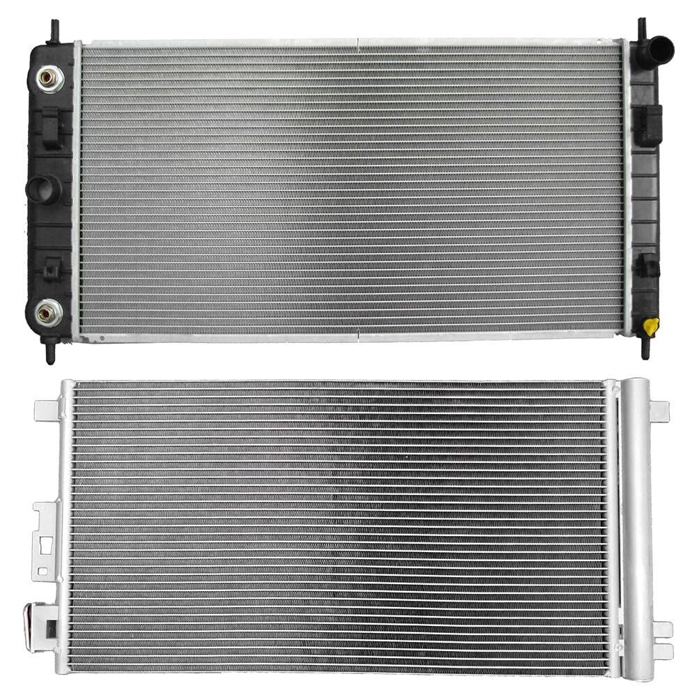 3279 AC Condenser 2864 Aluminum Radiator for Chevy Pontiac