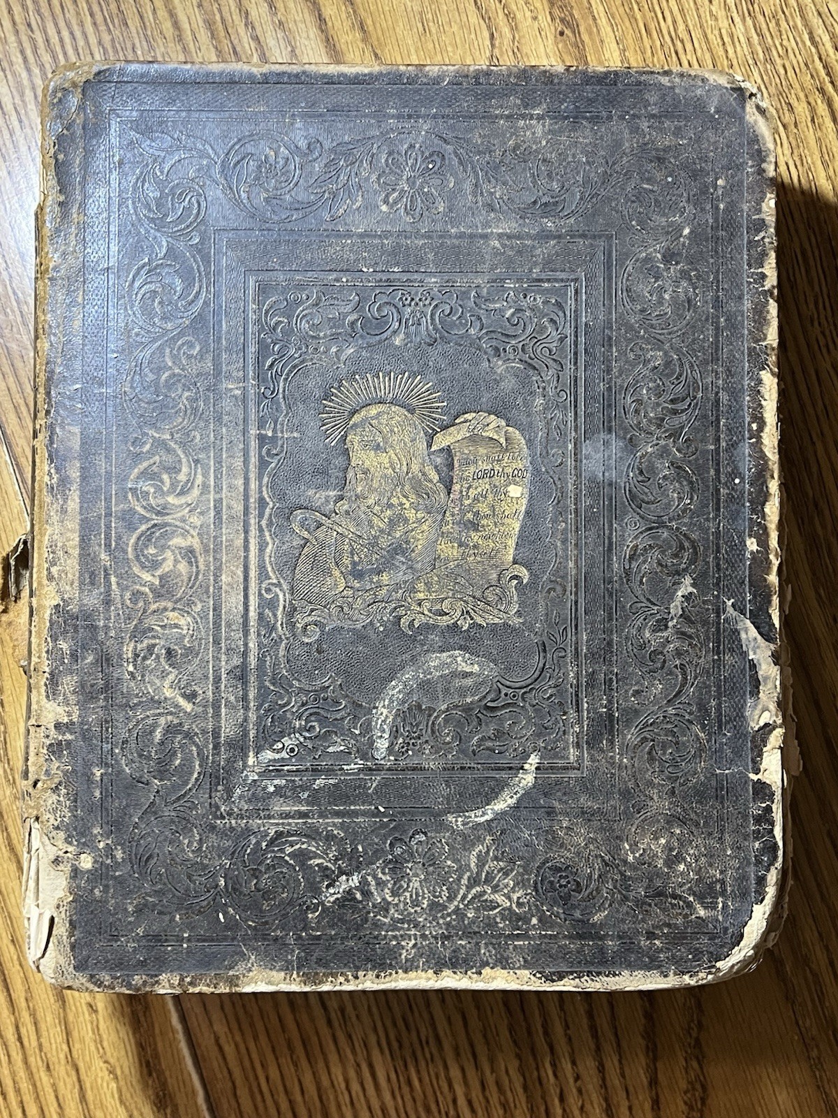 Antique 1853 HOLY BIBLE Old & New Testament Apocrypha Philadelphia Family Bible Antique 1853 HOLY BIBLE Old & New Testament Apocrypha Philadelphia Family Bible