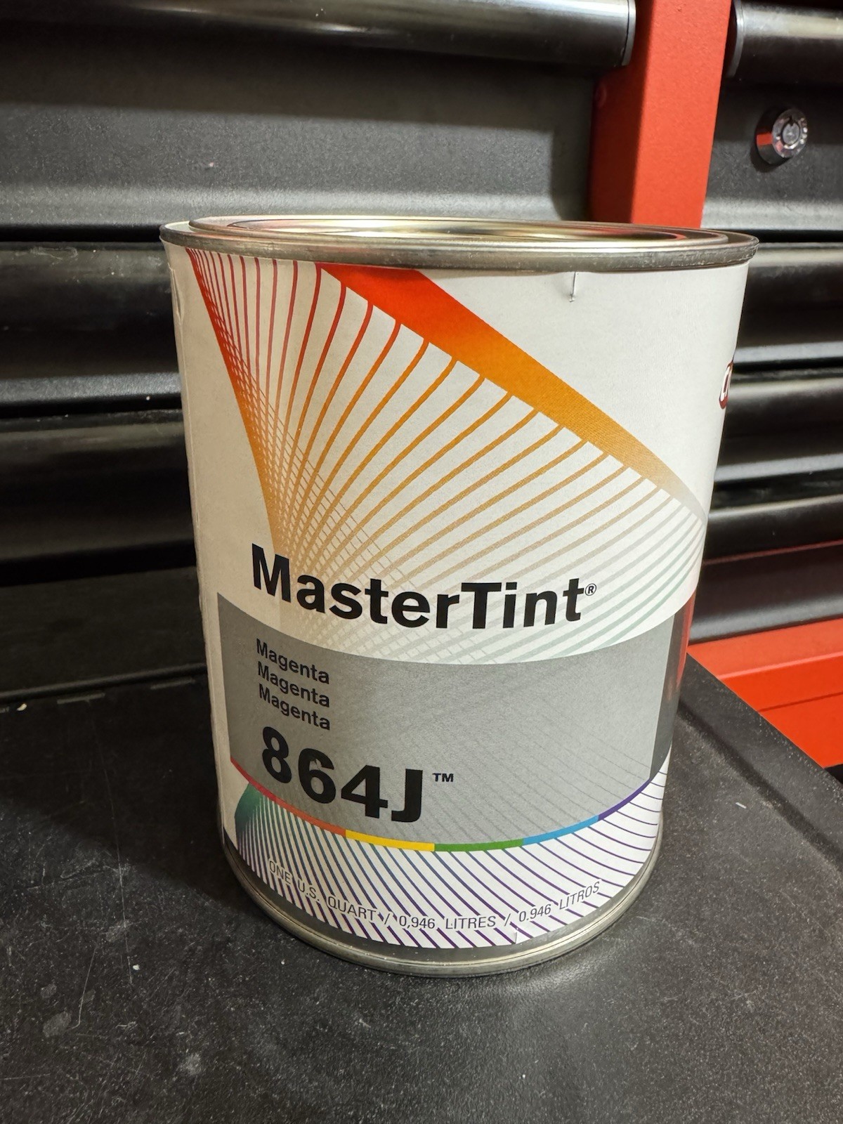 Brand New - Axalta MasterTint Cromax - 864J- Magenta - 1 Quart Brand New - Axalta MasterTint Cromax - 864J- Magenta - 1 Quart
