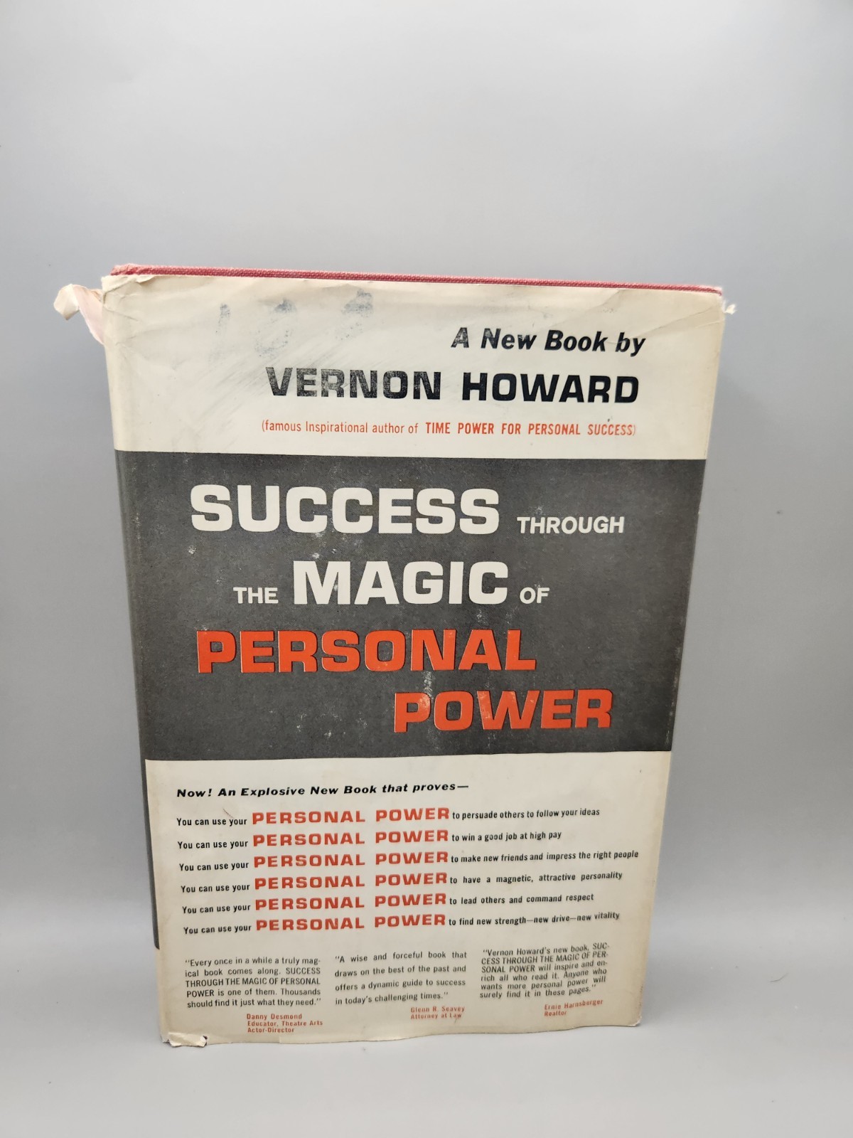 Success Through The Magic Of Personal Power By Vernon Howard 2nd Print 1964 HCDJ Success Through The Magic Of Personal Power By Vernon Howard 2nd Print 1964 HCDJ