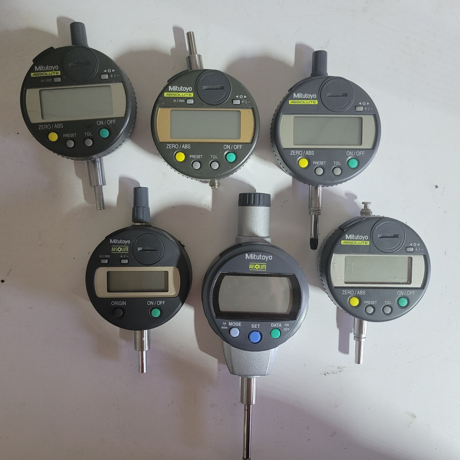 (6) Mitutoyo Digital Drop indicator Lot