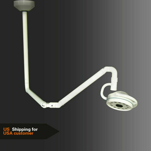 Dental 800MM Ceiling-Mounted 36W LED Surgical Examination Light Shadowless Lamp