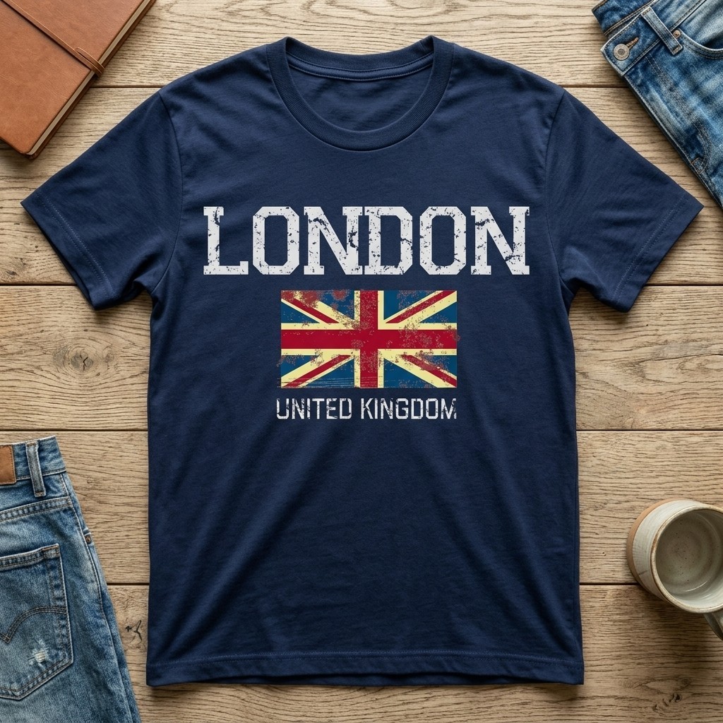 Vintage London England United Kingdom Souvenir Unisex T-Shirt