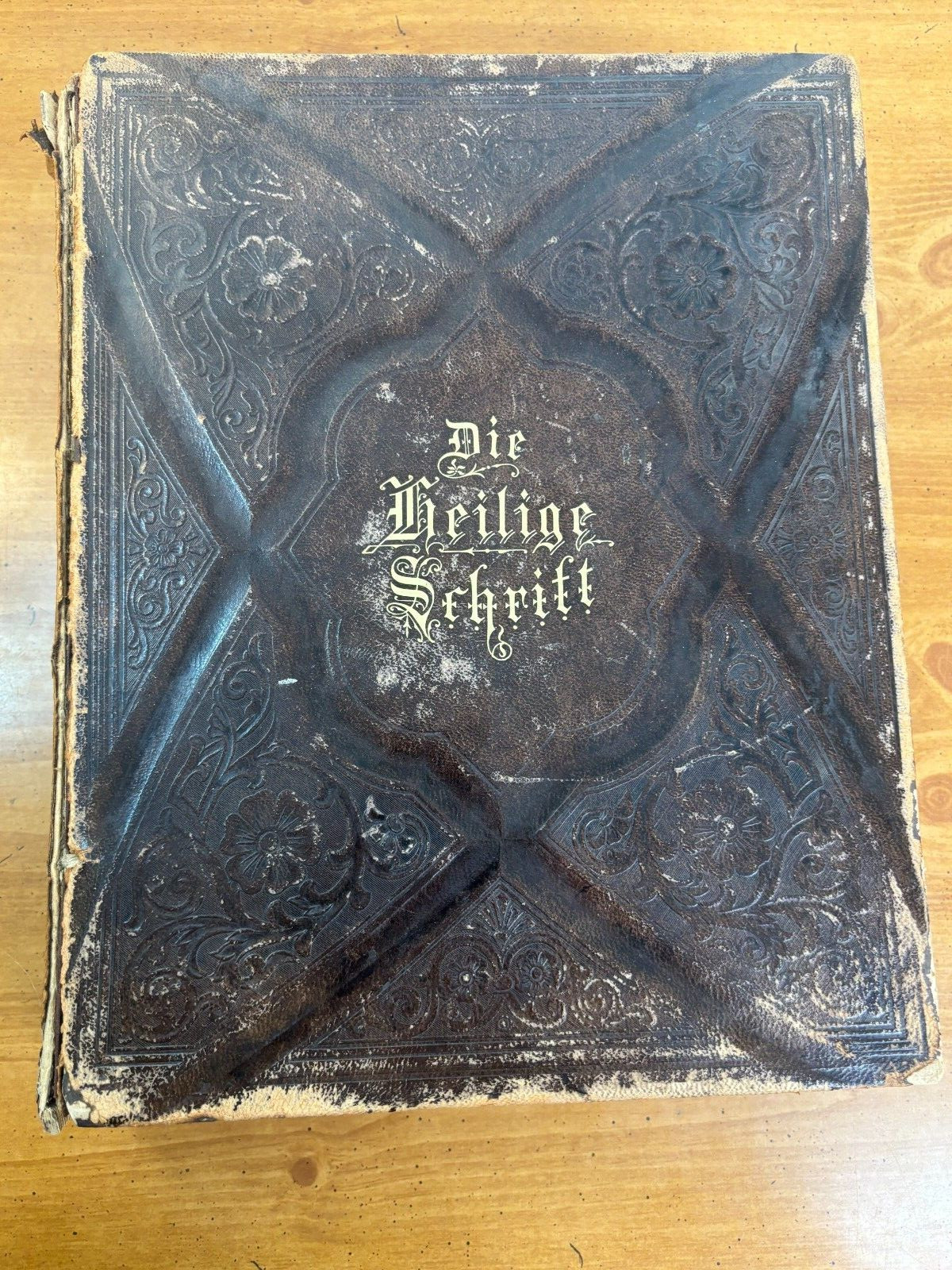 1883 German Language Bible -- Large Edition -- Illustrirte Pracht Bibel - HC