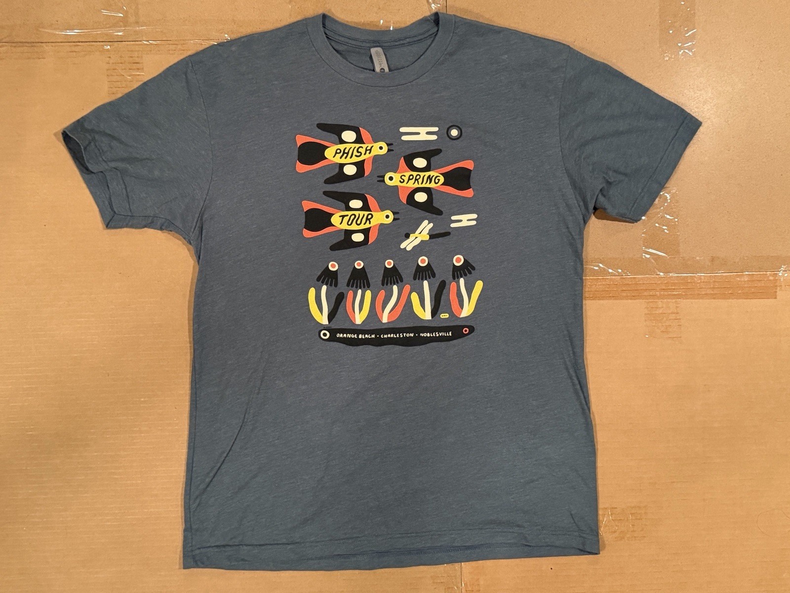 Phish Spring Tour 2021 Shirt: Size Large (New) Dry Goods