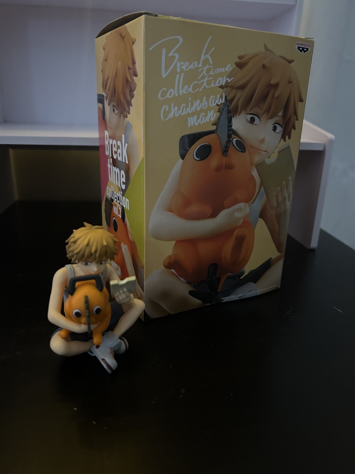 Banpresto Chainsaw Man Break Time Collection Denji and Pochita Volume 3 Figure