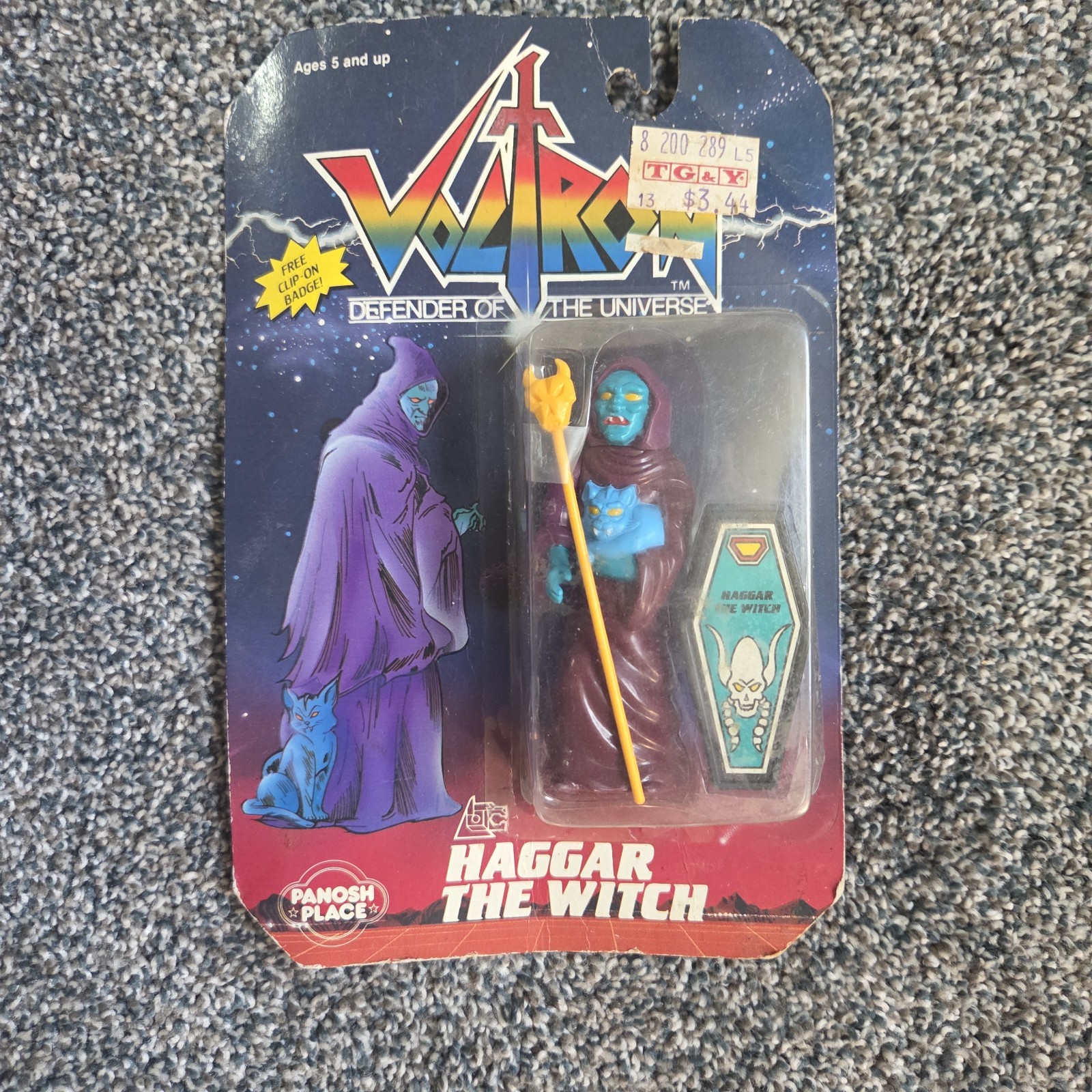 Voltron Haggar the Witch Panosh Action Figure 1984 Vintage Voltron Haggar the Witch Panosh Action Figure 1984 Vintage