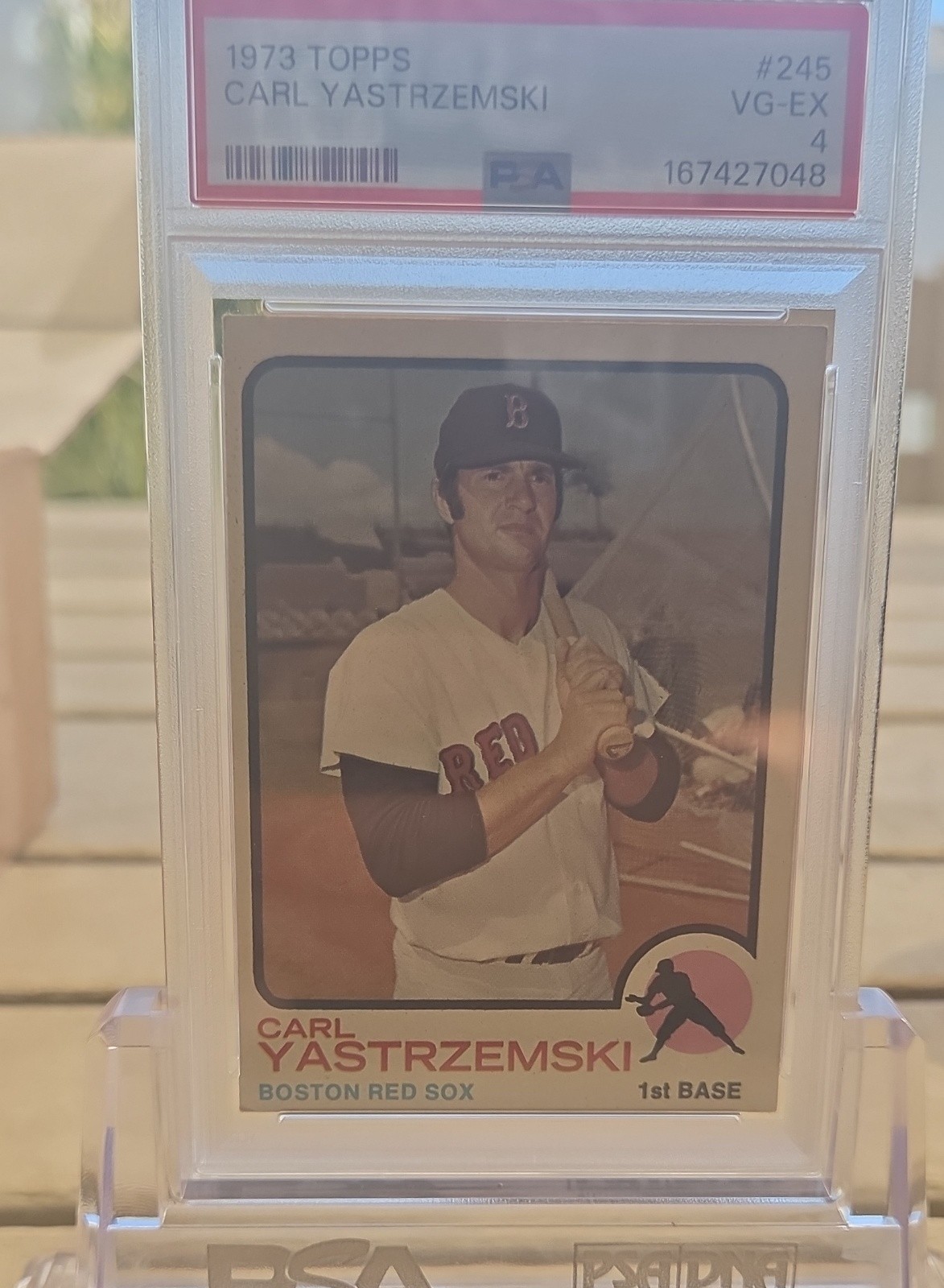 1973 Topps - Carl Yastrzemski #245
